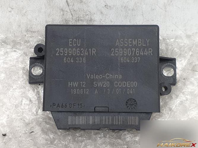 Renault QM5 2013 — модуль PDC парковки 259906341R