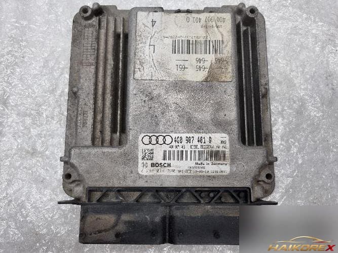Audi A6 2014 — блок управления двигателем ECU 4G0907401Q