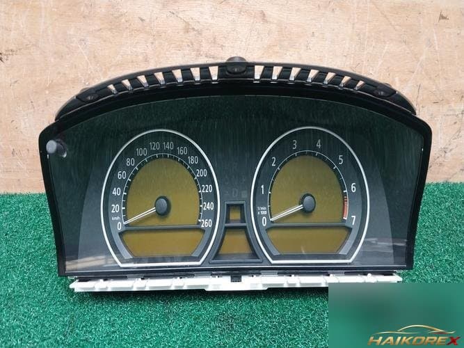 BMW 7 2003 — панель приборов 62116932040