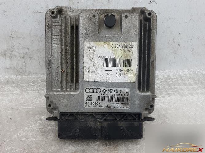 Audi A6 2014 — блок управления двигателем ECU 4G0907401Q