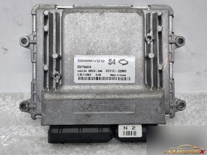 Renault SM5 2007 — блок управления двигателем ECU 23110-12980