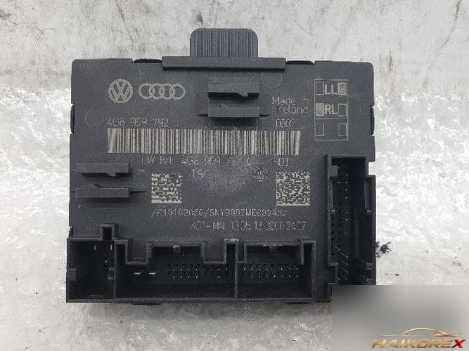 Audi A6 2014 — модуль управления дверью 4G8 959 792 J 6