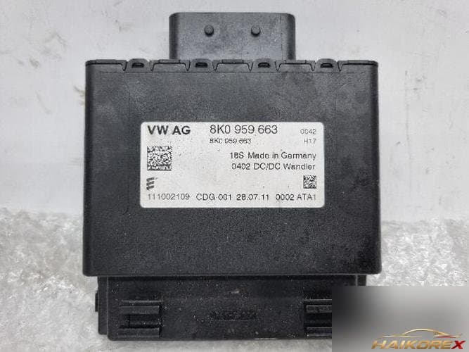 Audi A6 2012 — модуль EPB 4H0 907 801 E