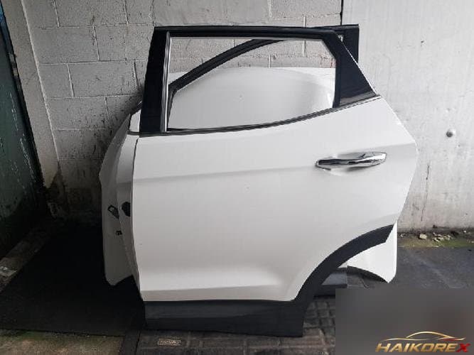 Hyundai Santa Fe 2014 — задняя дверь левая