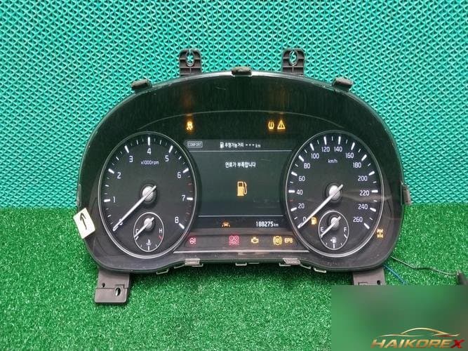 Kia K9 2019 — панель приборов