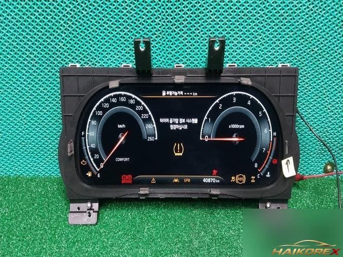 Kia K9 2020 — приборная панель