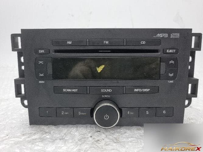GM Daewoo Winstorm 2007 — аудиосистема