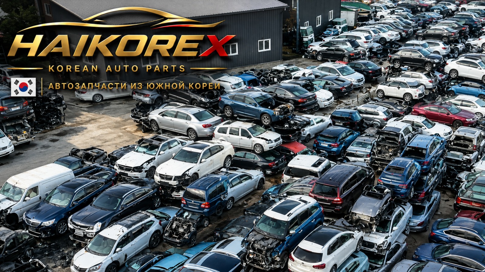 HAIKOREX — площадка разборки автомобилей в Корее
