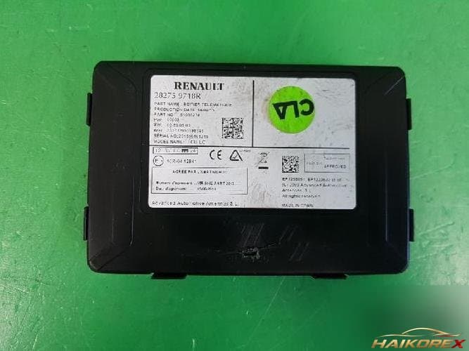 Renault QM3 2015 — блок управления ETACS/BCM 28275 9718R