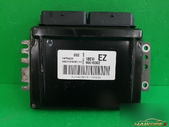 Daewoo Matiz 2005 — блок управления двигателем ECU 96610302