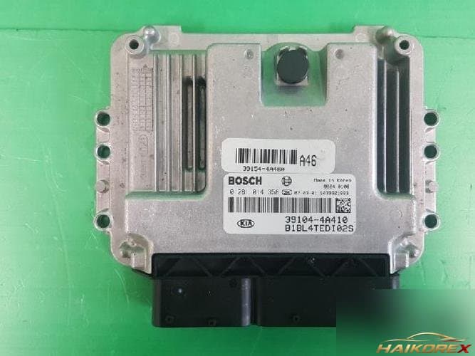 Kia Sorento 2007 — блок управления двигателем ECU 39104 4A410