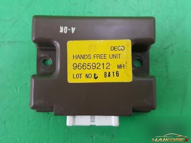 Daewoo Matiz 2008 — ETACS/BCM 96659212
