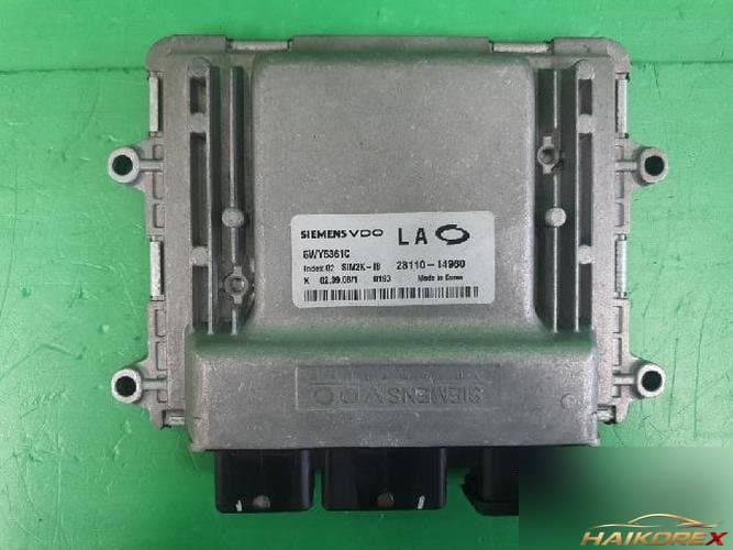 Renault SM5 2007 — блок управления двигателем ECU 23110 14960 3